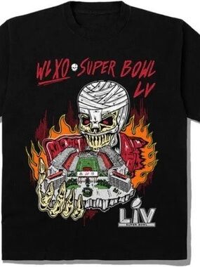 The Weeknd x Warren Lotas XO Super Bowl LV Tee